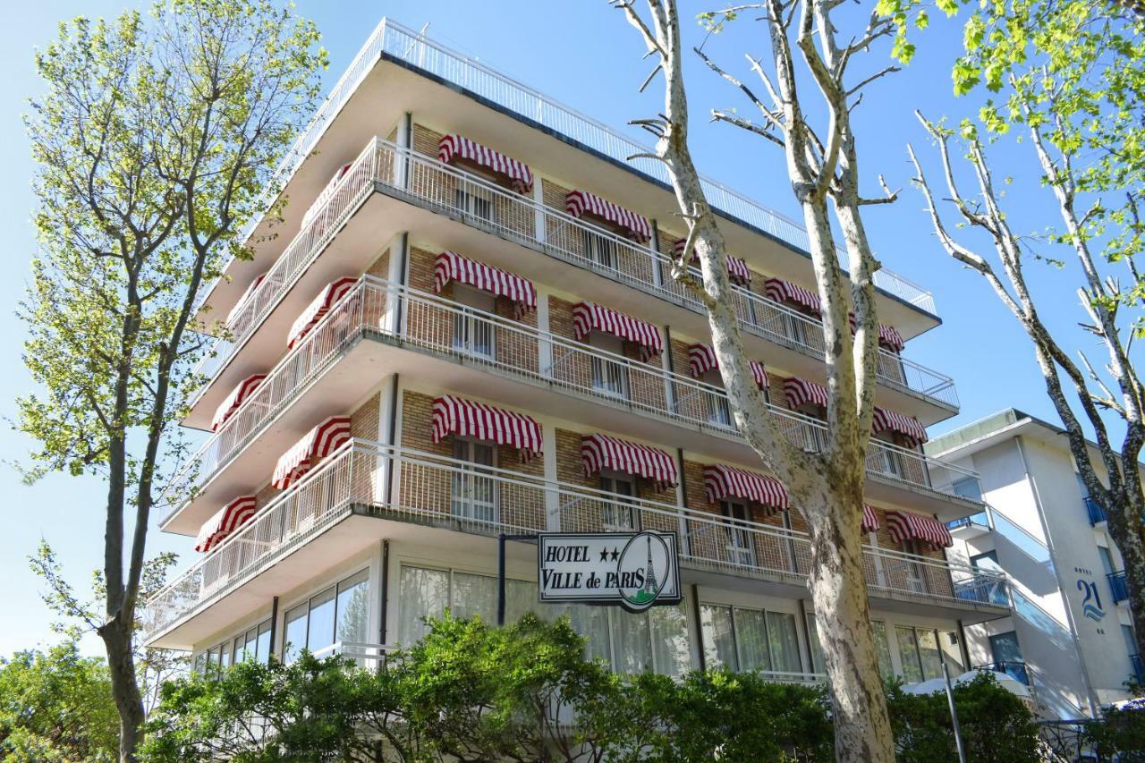 Hotel Ville De Paris Riccione Exterior foto